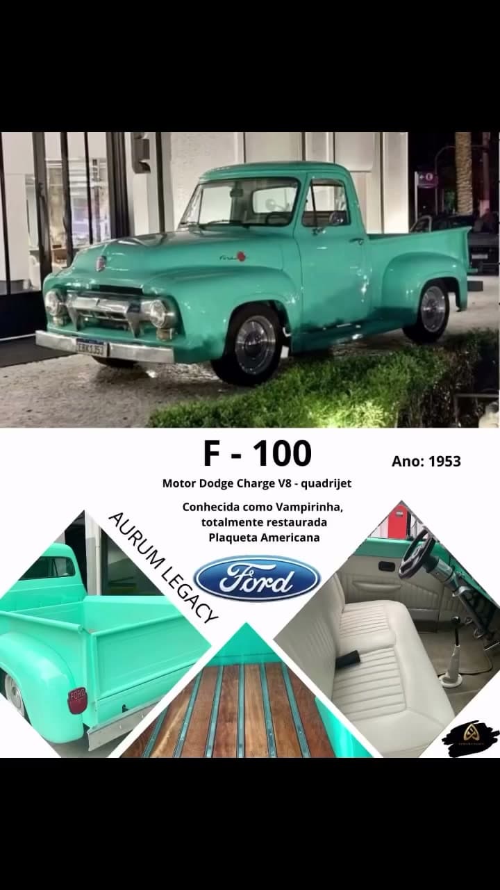 Ford F-100 Vampirinha 1953